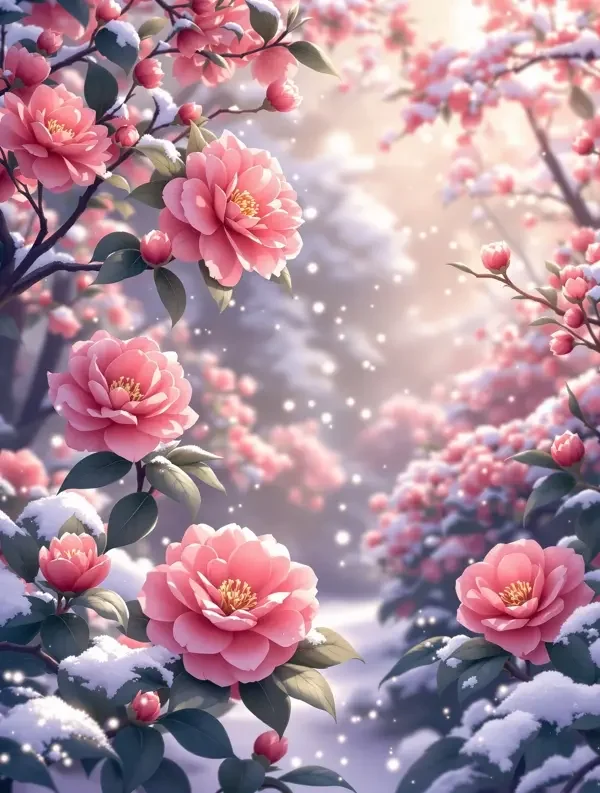 山茶花开 封面